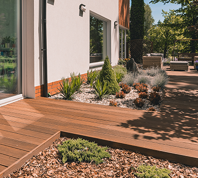 Como fazer um deck de jardim