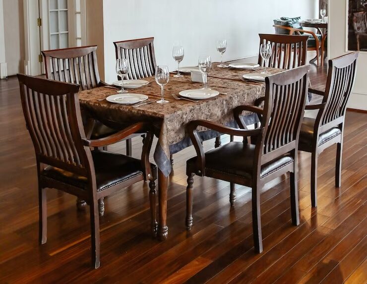 Acerte no tamanho da mesa de jantar