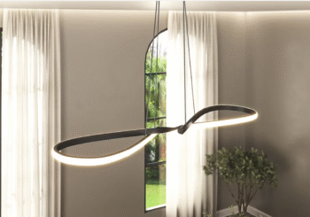 A decoração minimalista valoriza o essencial e ganha destaque com luminárias modernas, que unem beleza e funcionalidade. Veja as dicas da taQi!