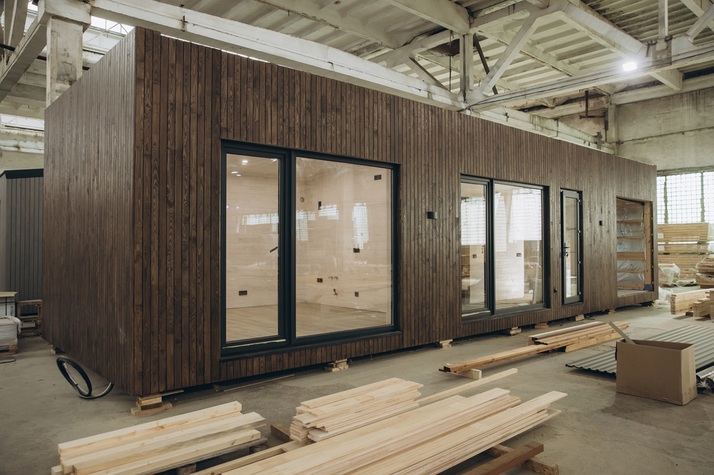 construção modular
