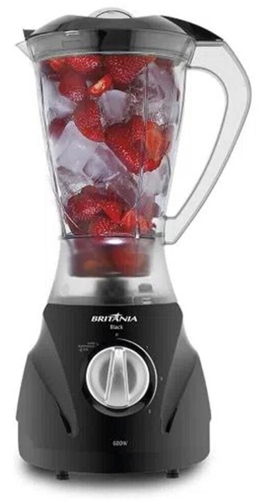 Liquidificador Britânia Black 2,1 litros (220V)