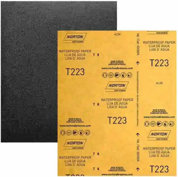 Lixa d'água Norton 180