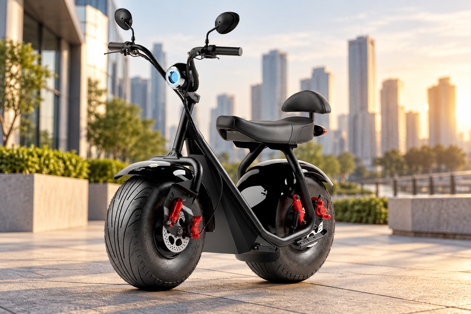 Uma scooter ou bicicleta elétrica constitui opção prática e econômica para encarar o trânsito na zona urbana